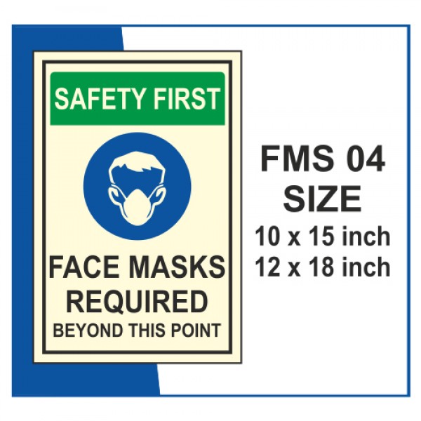 Face Mask Signs FMS 04