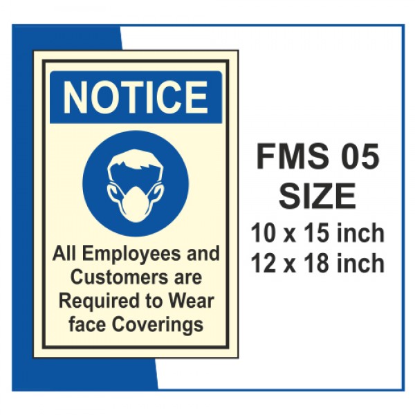 Face Mask Signs FMS 05