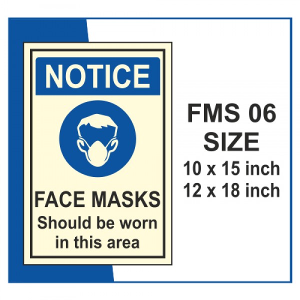 Face Mask Signs FMS 06