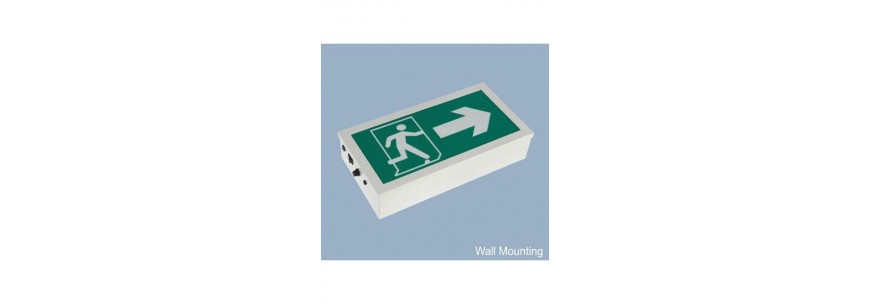 Decorative Exit / Egress Lights (Surface Mounted)