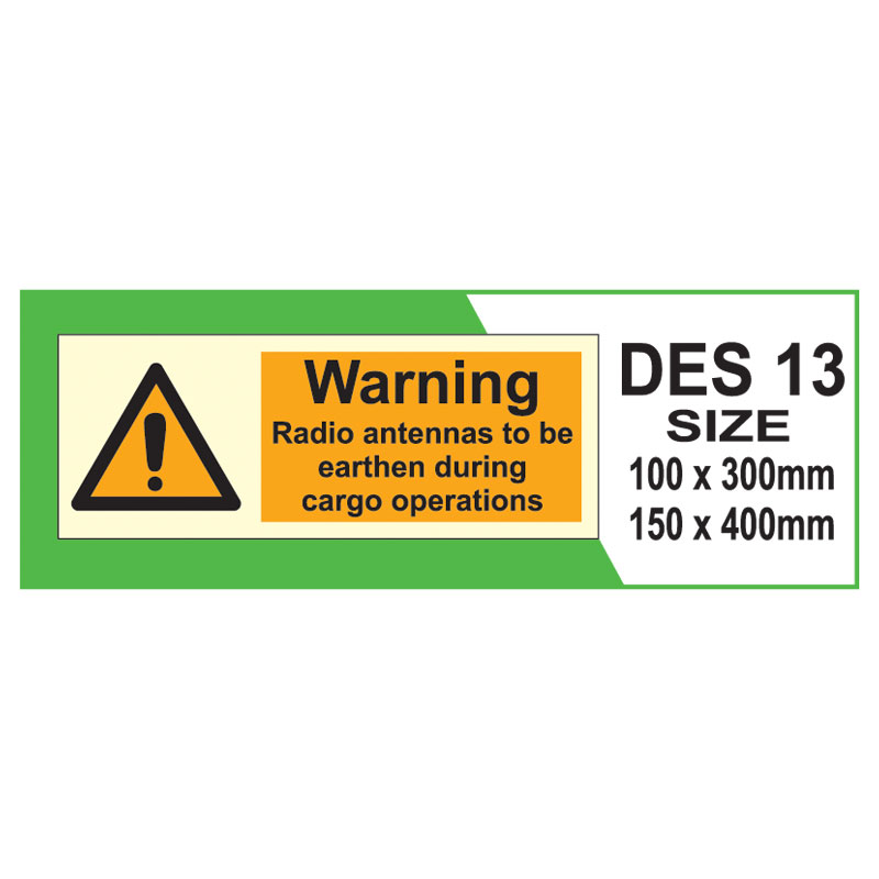 Deck & Engine Room DES 13