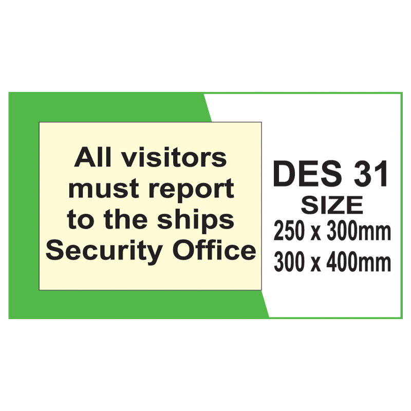 Deck & Engine Room DES 31