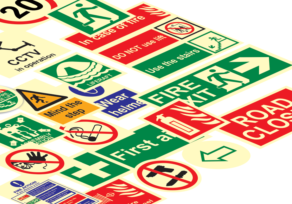 Photoluminescent Signages